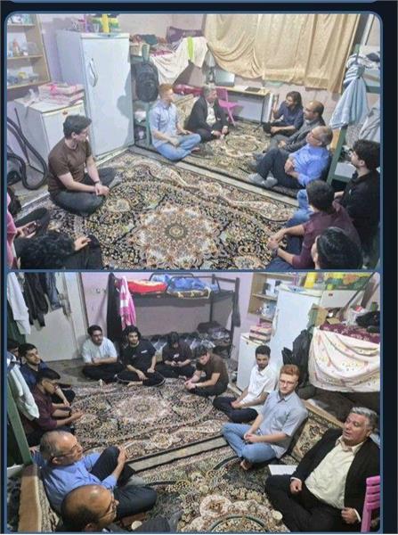 ♻️ نشست رئیس و اساتید دانشکده علوم توانبخشی با دانشجویان